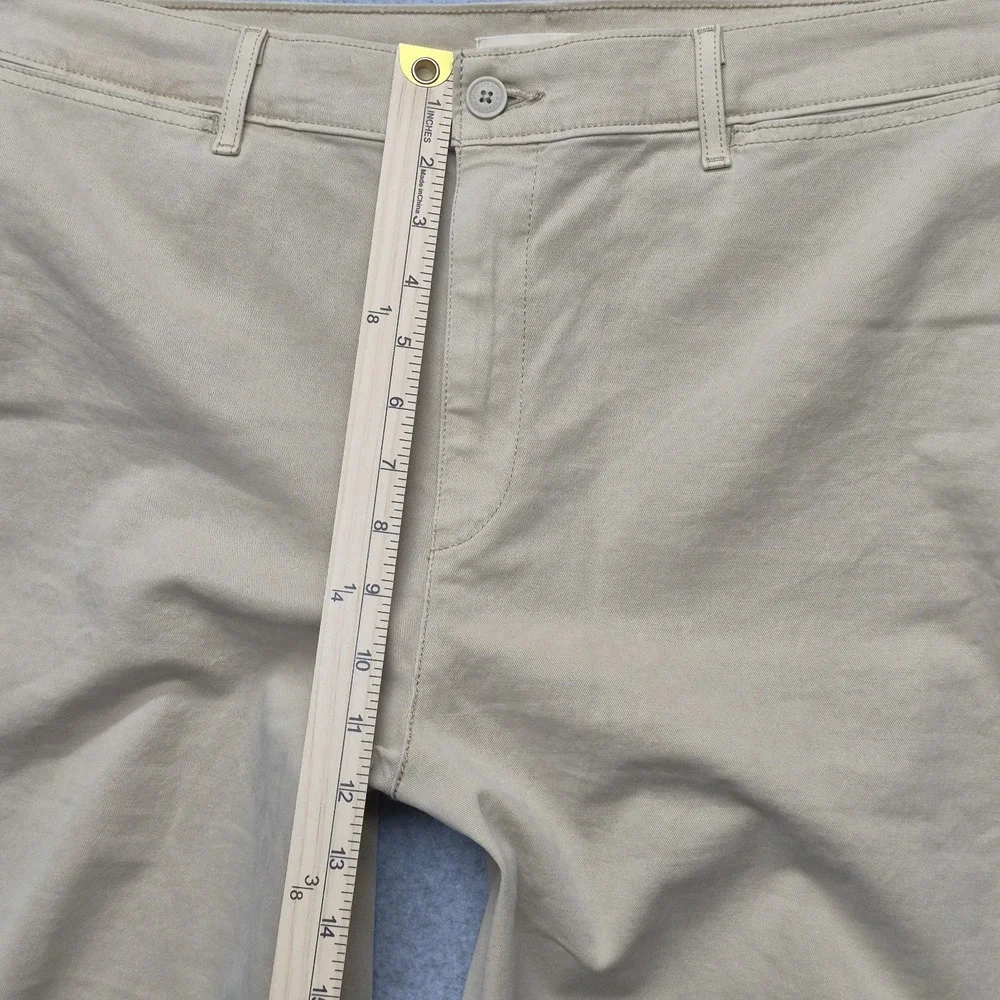 Levis Premium Jeans Womens 32 (34x31) Beige Vintage Chinos Baggy Wide Leg Pants